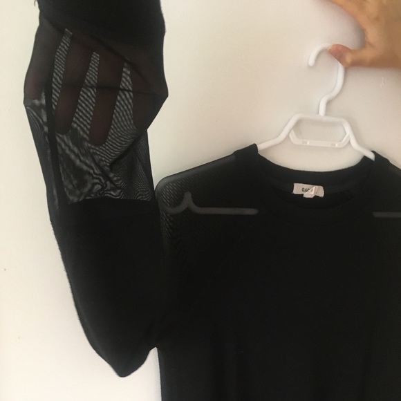 Garage Sweater with Mesh Sleeves - Picture 5 of 7